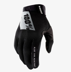 100% Ridefit Gloves Black