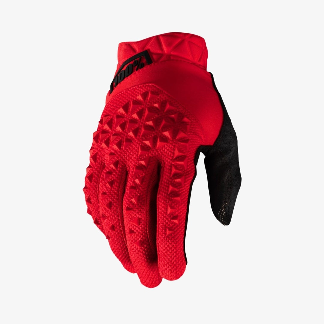 100% Geomatic Gloves Red