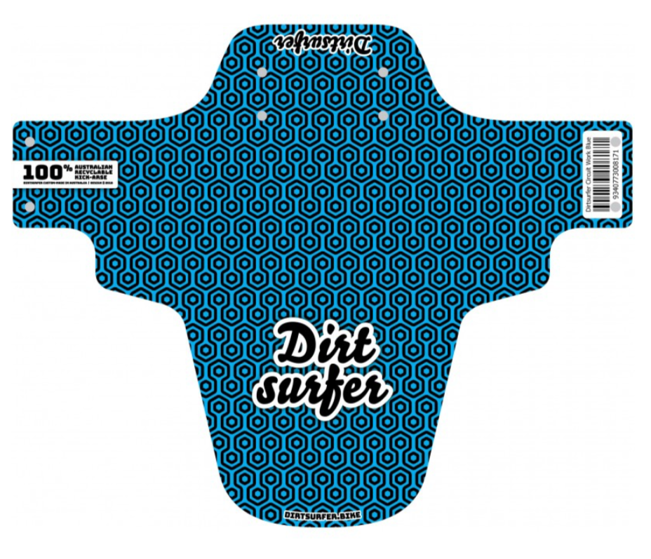 Dirtsurfer Circuit Work Blue Mudguard