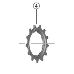 Shimano Cassette Parts/Sprockets Linkglide Only