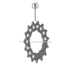 Shimano Cassette Parts/Sprockets Linkglide Only